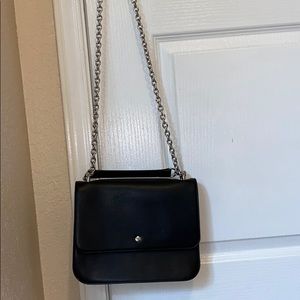 Black Purse with Chain Strap